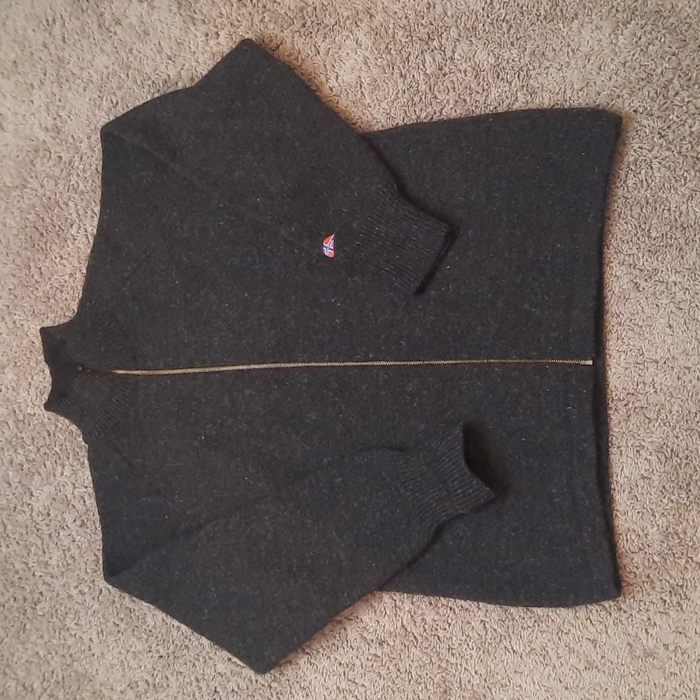 Norsk Wear Wool Full Zip Sweater
